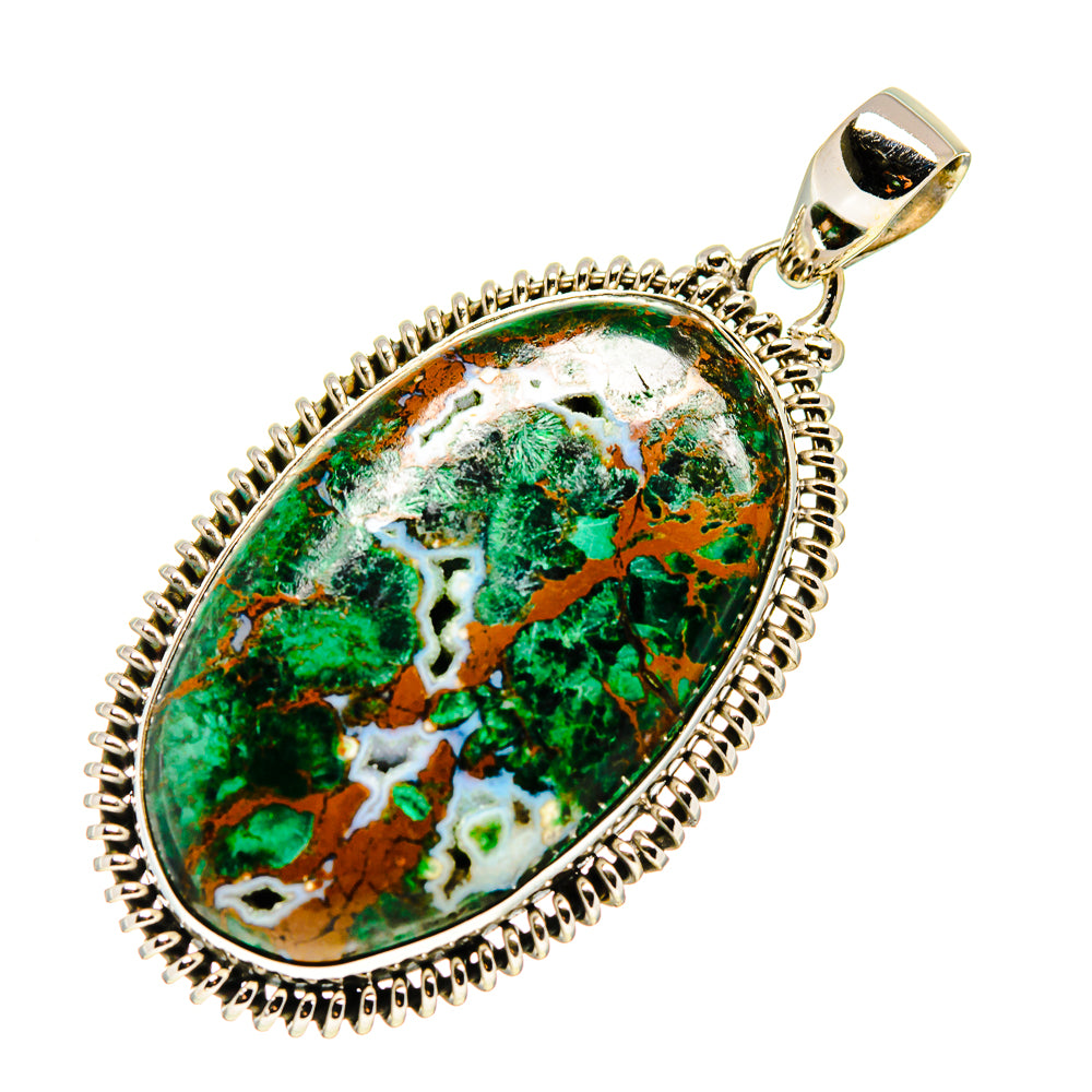 Chrysocolla Pendants handcrafted by Anasilvercos - PD749432