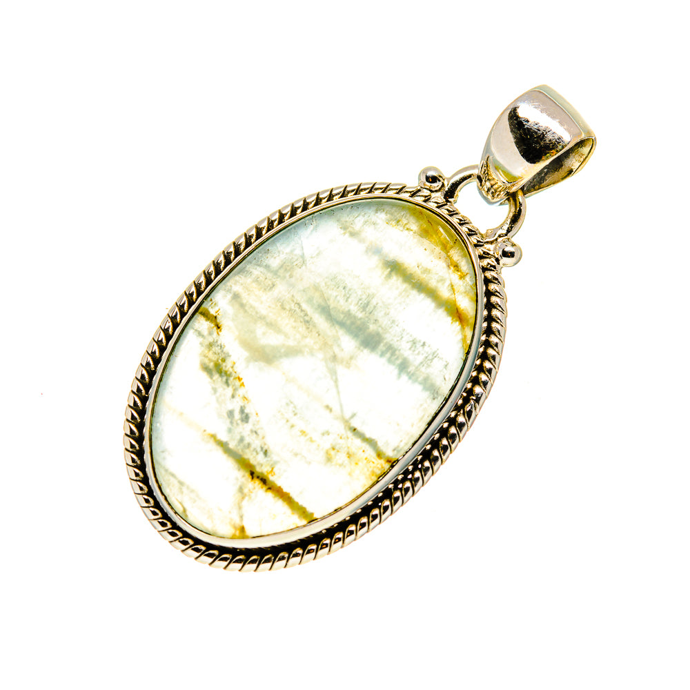 Green Fluorite Pendants handcrafted by Anasilvercos - PD749458
