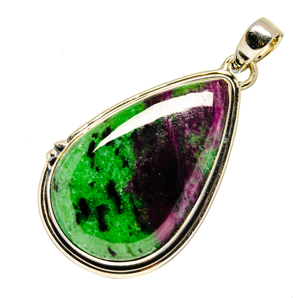 Ruby Zoisite Pendants handcrafted by Anasilvercos - PD749537