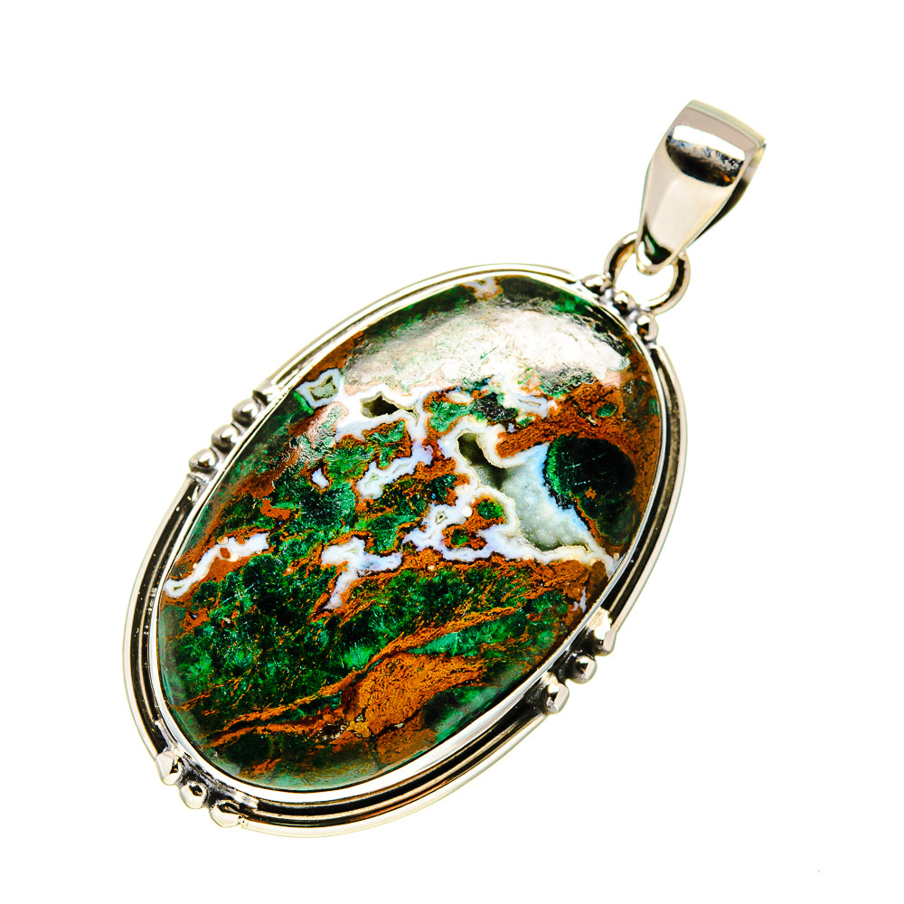 Chrysocolla Pendants handcrafted by Anasilvercos - PD749625