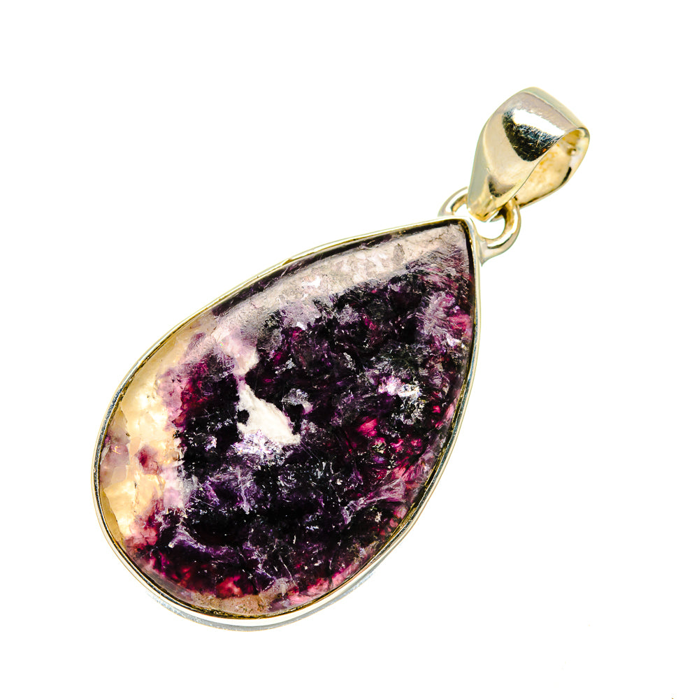 Lepidolite Pendants handcrafted by Anasilvercos - PD749685