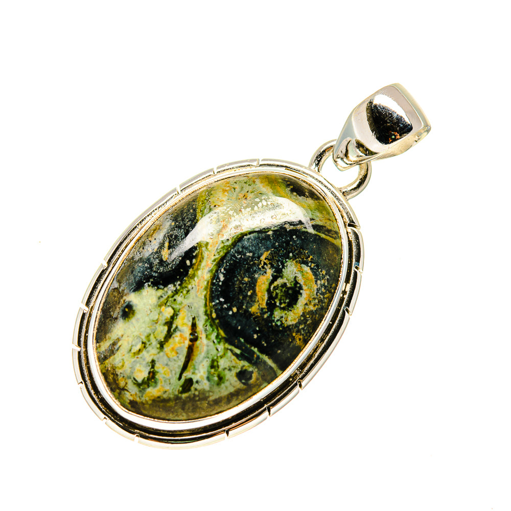 Galaxy Jasper Pendants handcrafted by Anasilvercos - PD749697