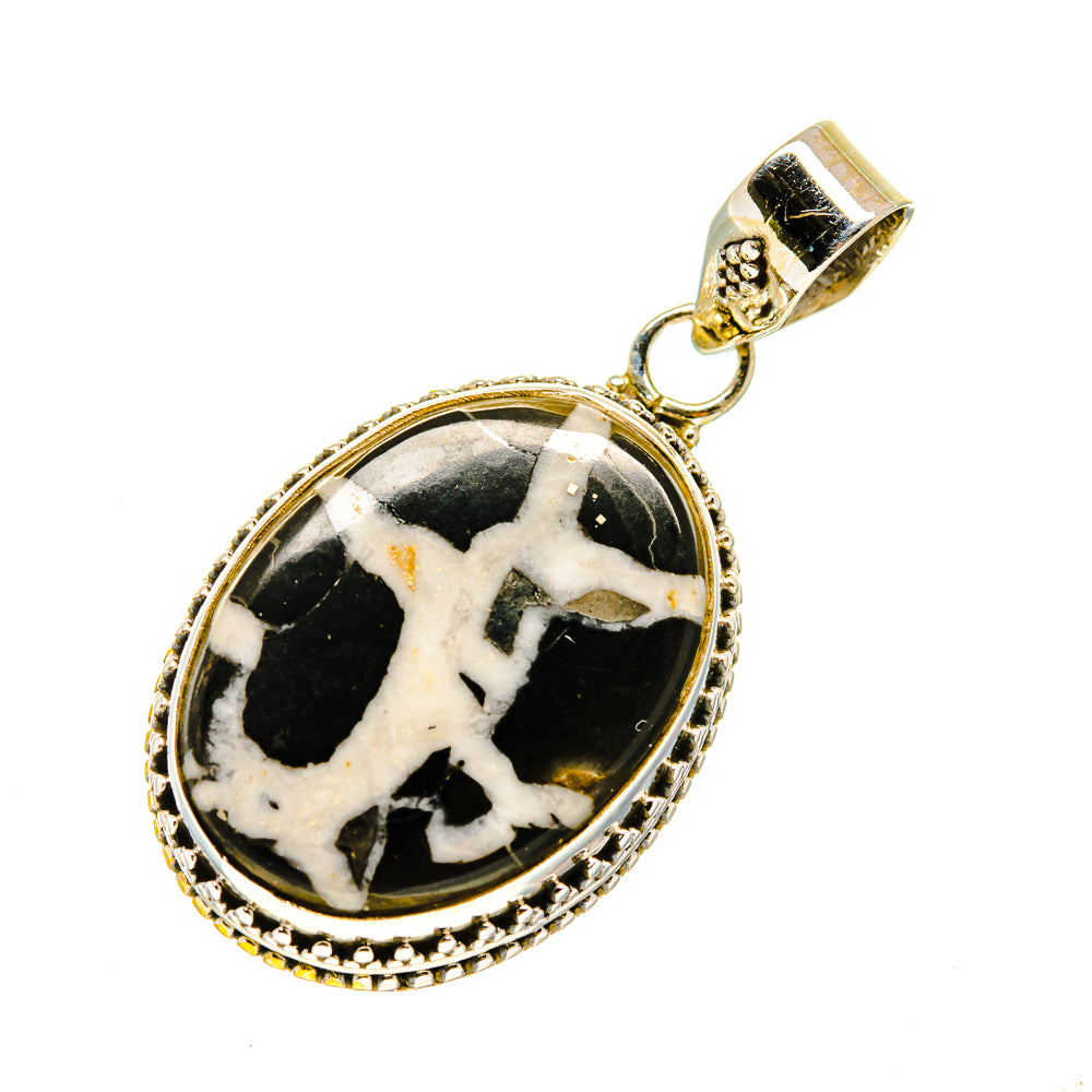 Septarian Geode Pendants handcrafted by Anasilvercos - PD749757 - Photo 2