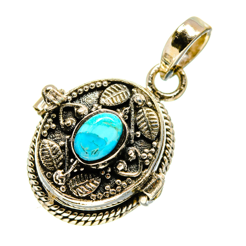 Arizona Turquoise Pendants handcrafted by Anasilvercos - PD749817