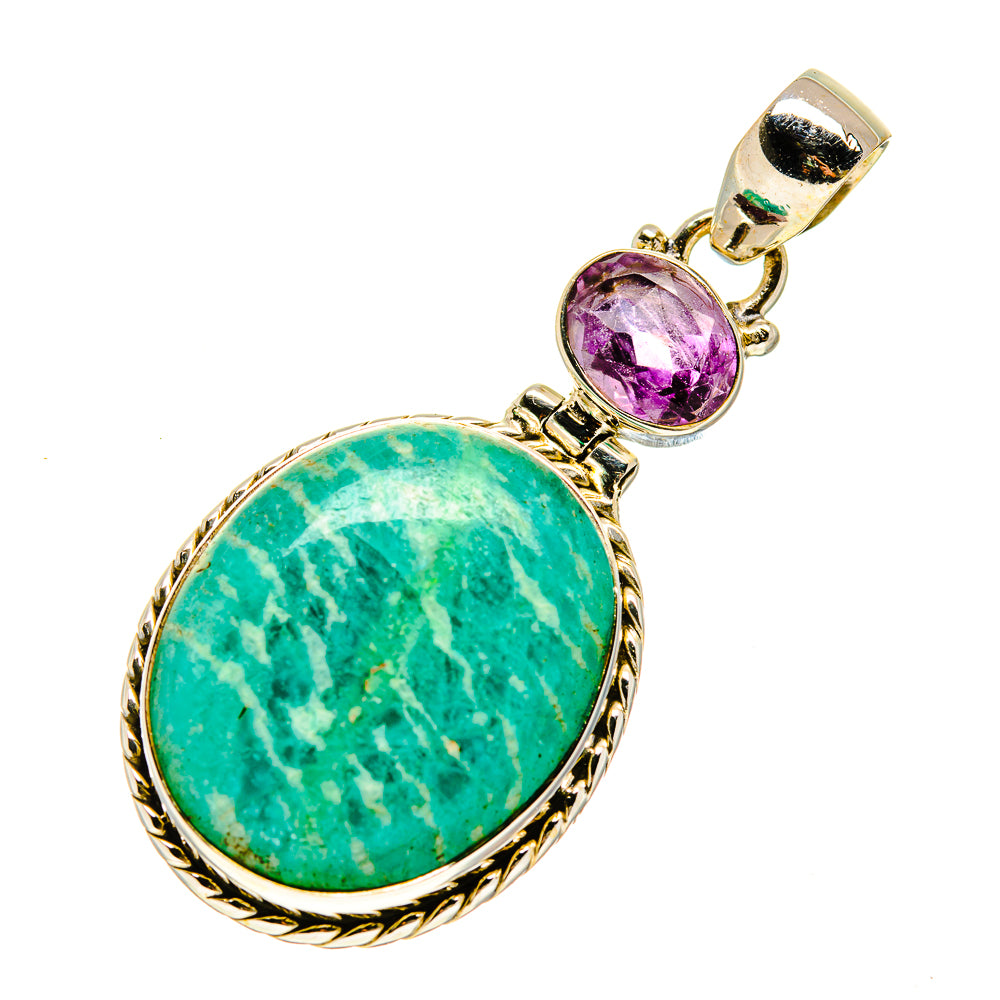 Amazonite Pendants handcrafted by Anasilvercos - PD749822
