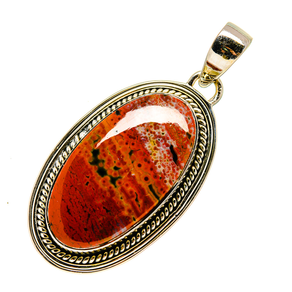 Ocean Jasper Pendants handcrafted by Anasilvercos - PD749849