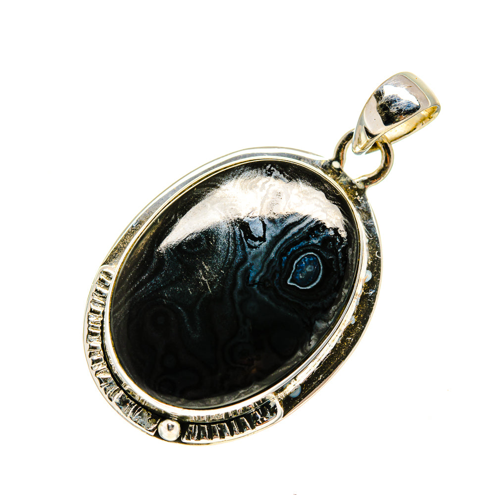 Psilomelane Pendants handcrafted by Anasilvercos - PD749892