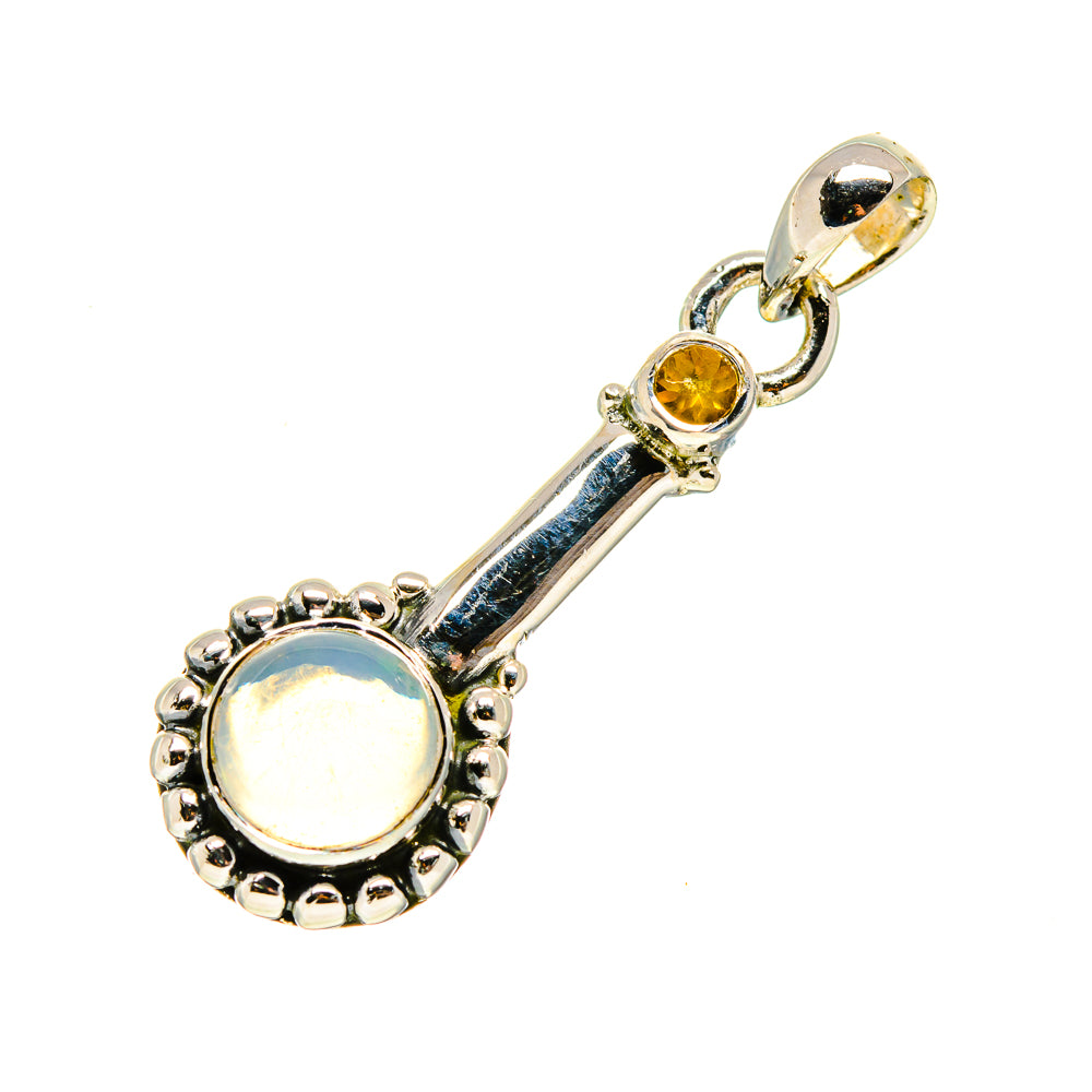 Ethiopian Opal Pendants handcrafted by Anasilvercos - PD749969