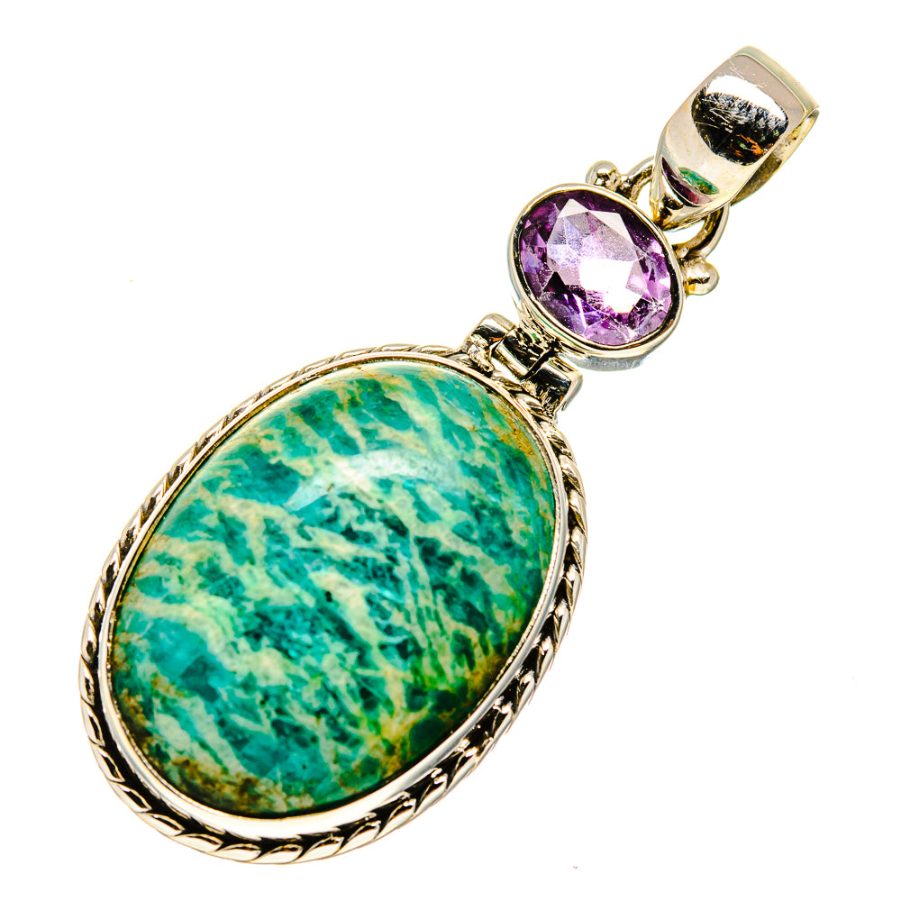 Amazonite Pendants handcrafted by Anasilvercos - PD749992