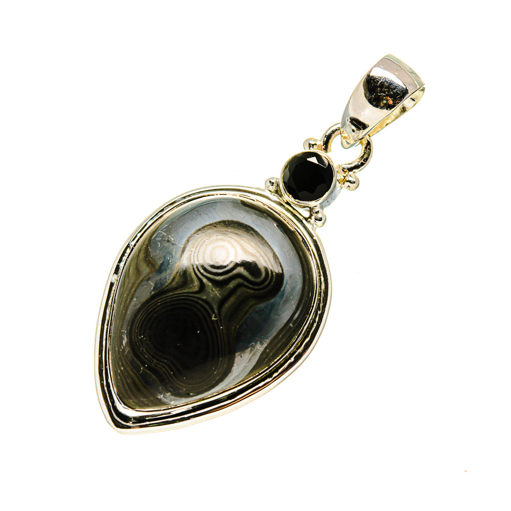 Psilomelane Pendants handcrafted by Anasilvercos - PD750248