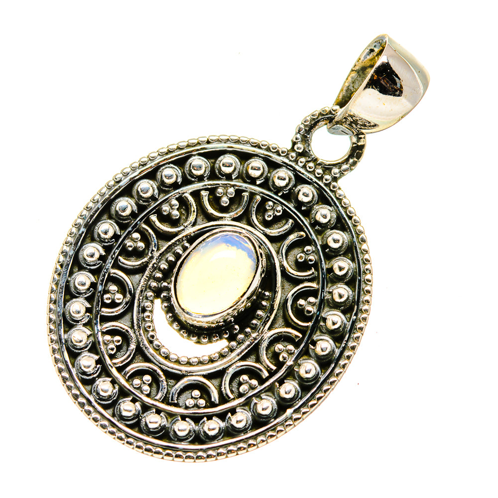 Ethiopian Opal Pendants handcrafted by Anasilvercos - PD750263
