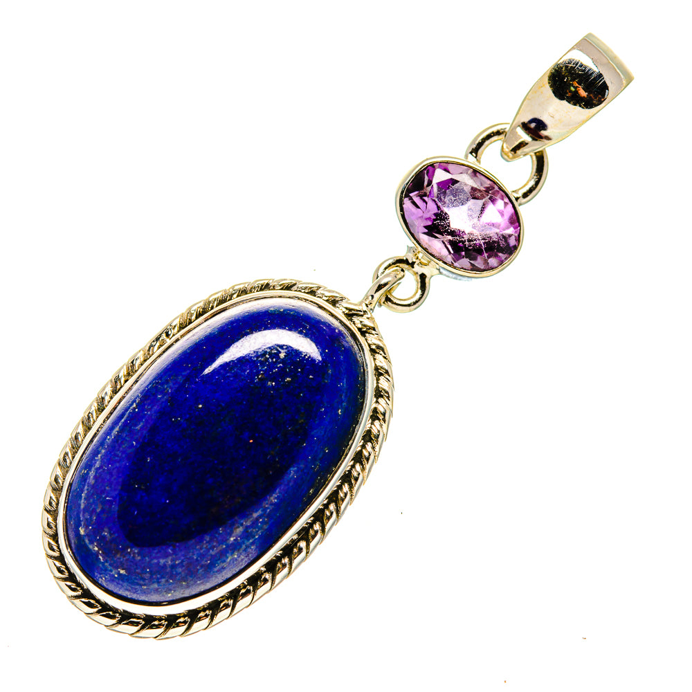 Lapis Lazuli Pendants handcrafted by Anasilvercos - PD750273