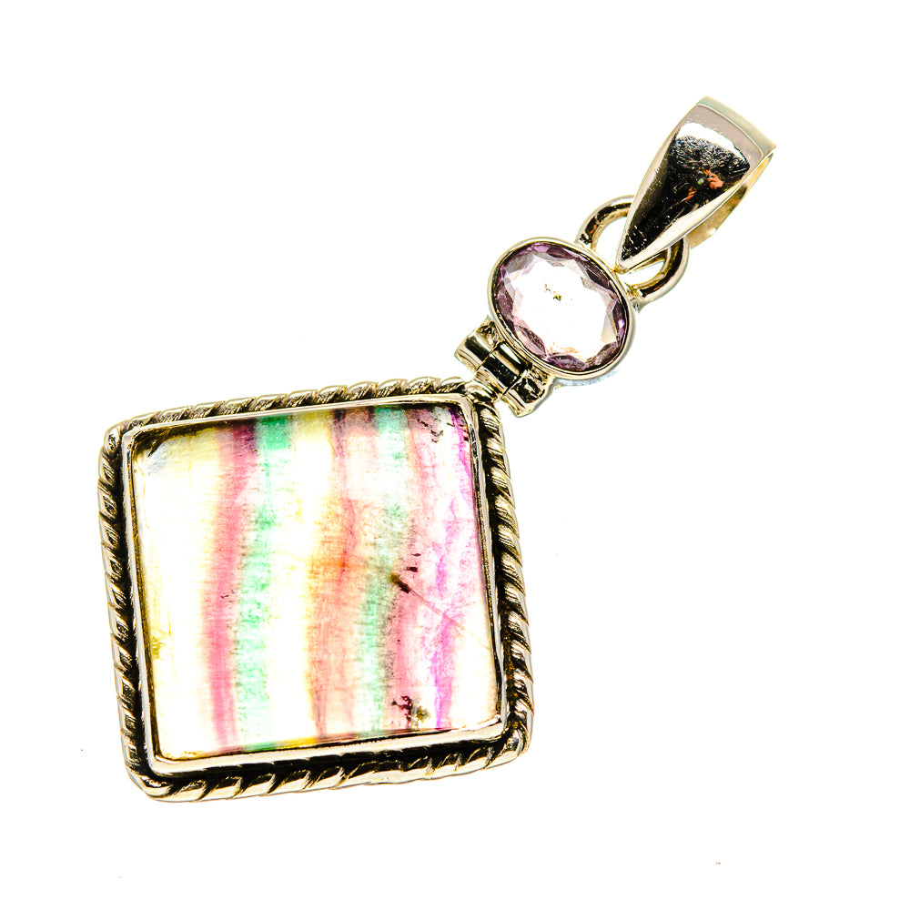 Fluorite Pendants handcrafted by Anasilvercos - PD750285