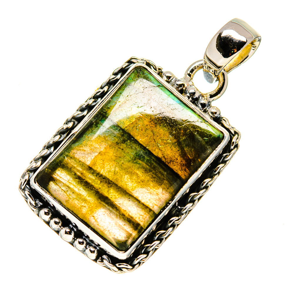 Labradorite Pendants handcrafted by Anasilvercos - PD750303