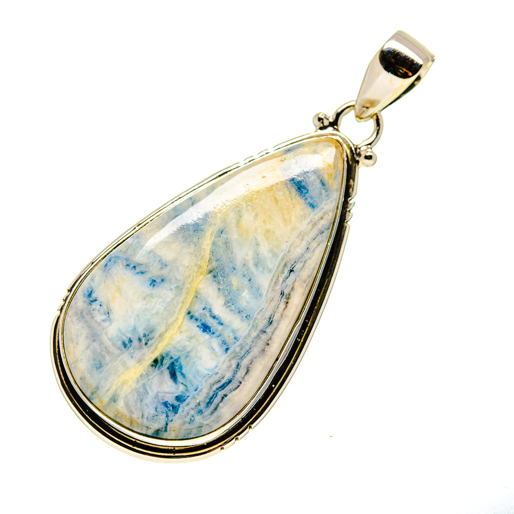 Blue Scheelite Pendants handcrafted by Anasilvercos - PD750394