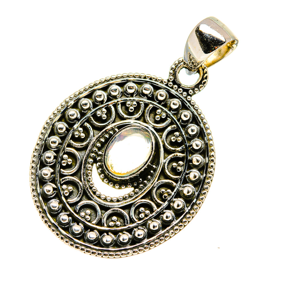 Ethiopian Opal Pendants handcrafted by Anasilvercos - PD750529