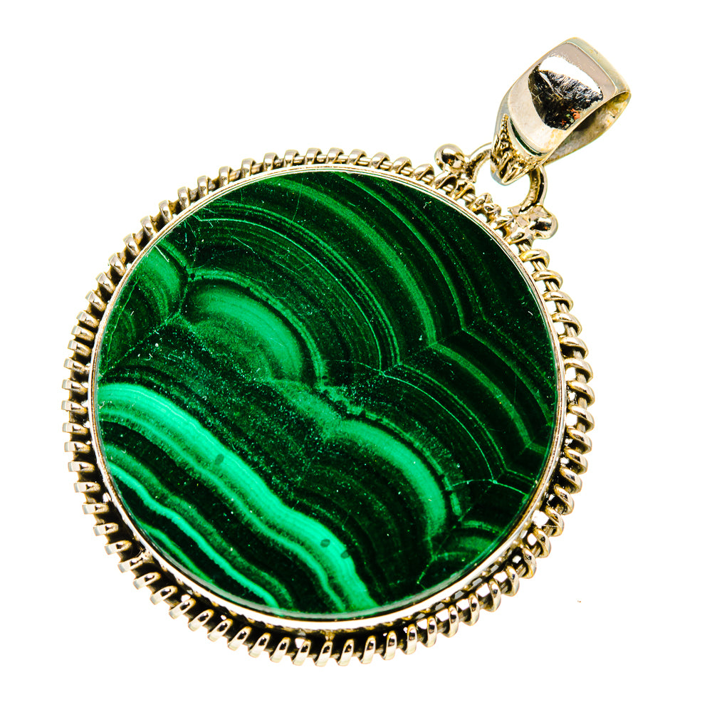Malachite Pendants handcrafted by Anasilvercos - PD750553