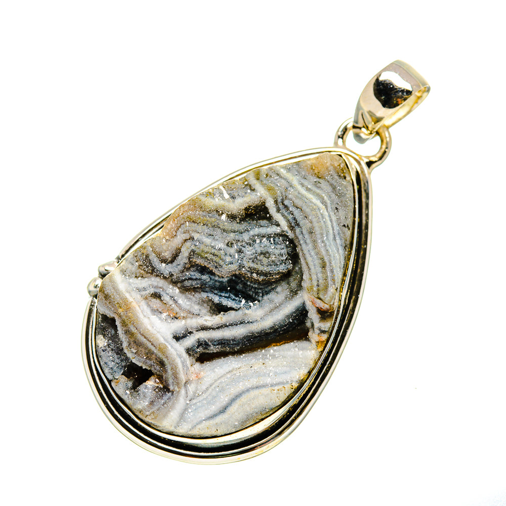 Desert Druzy Pendants handcrafted by Anasilvercos - PD750615