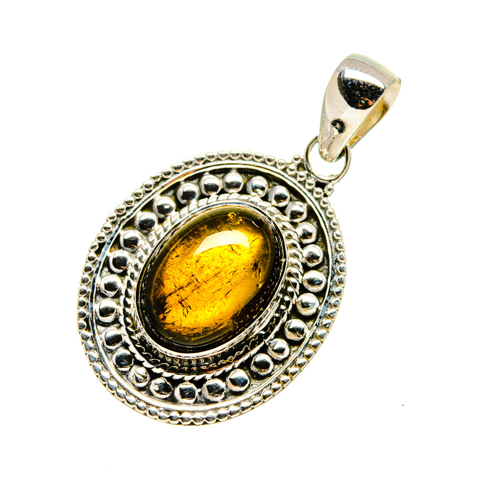 Citrine Pendants handcrafted by Anasilvercos - PD750651