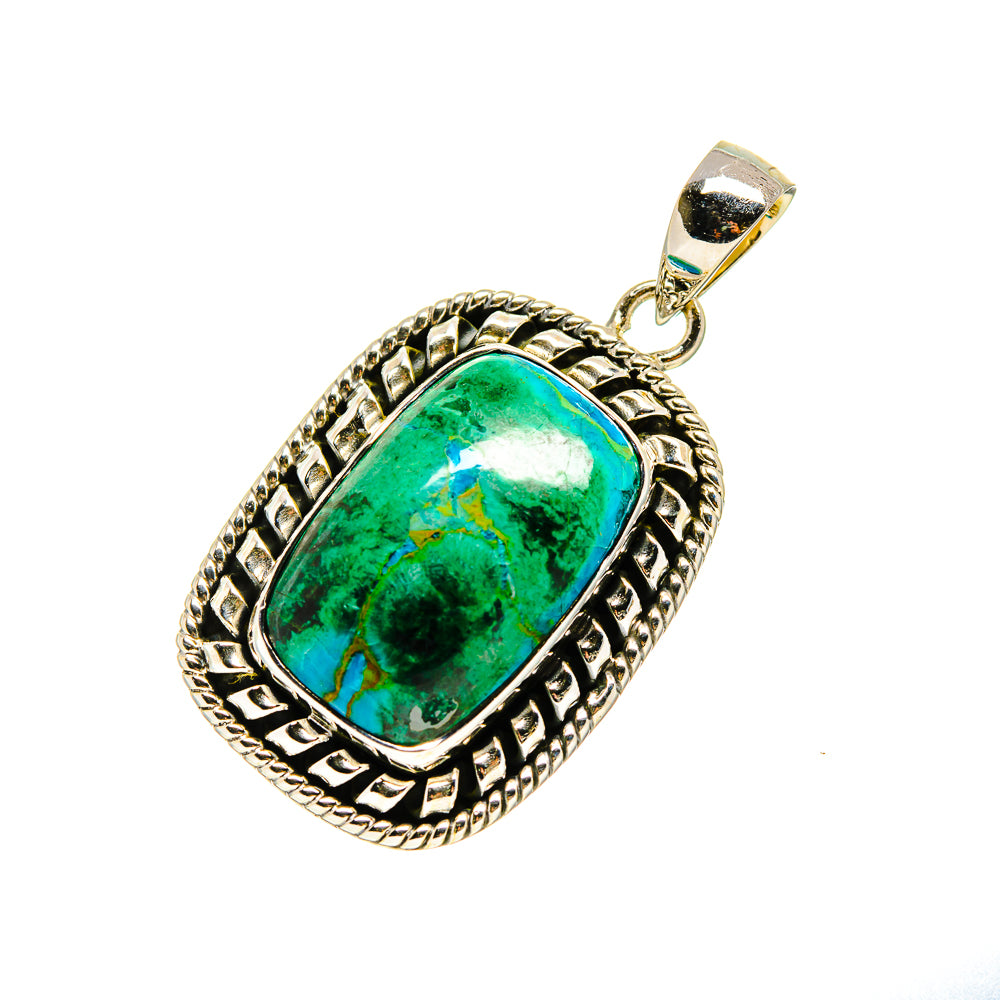 Chrysocolla Pendants handcrafted by Anasilvercos - PD750663