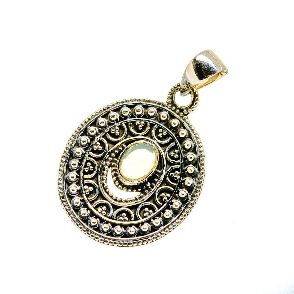 Ethiopian Opal Pendants handcrafted by Anasilvercos - PD750668