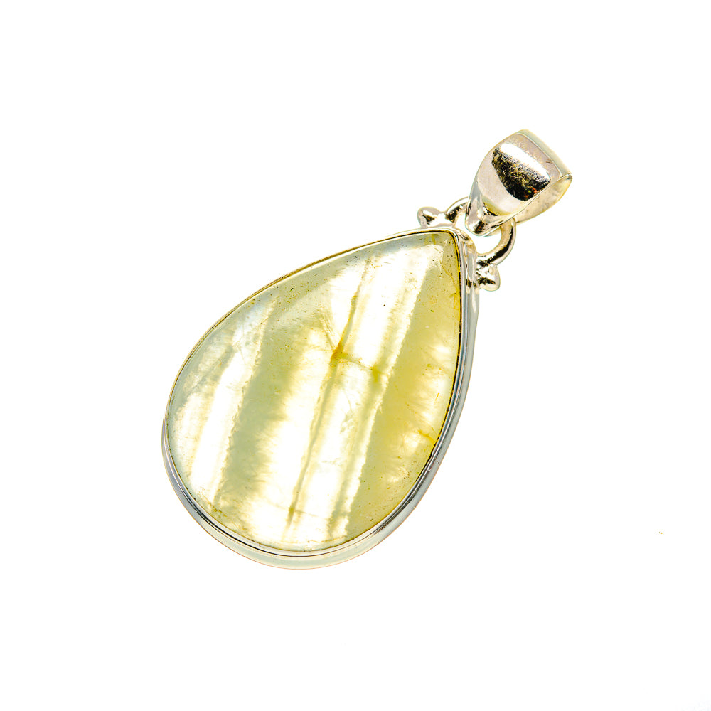 Green Fluorite Pendants handcrafted by Anasilvercos - PD750672