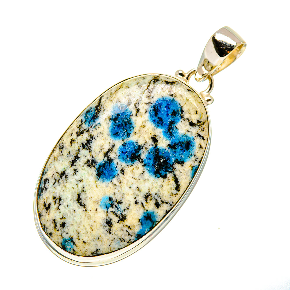 K2 Blue Azurite Pendants handcrafted by Anasilvercos - PD750692