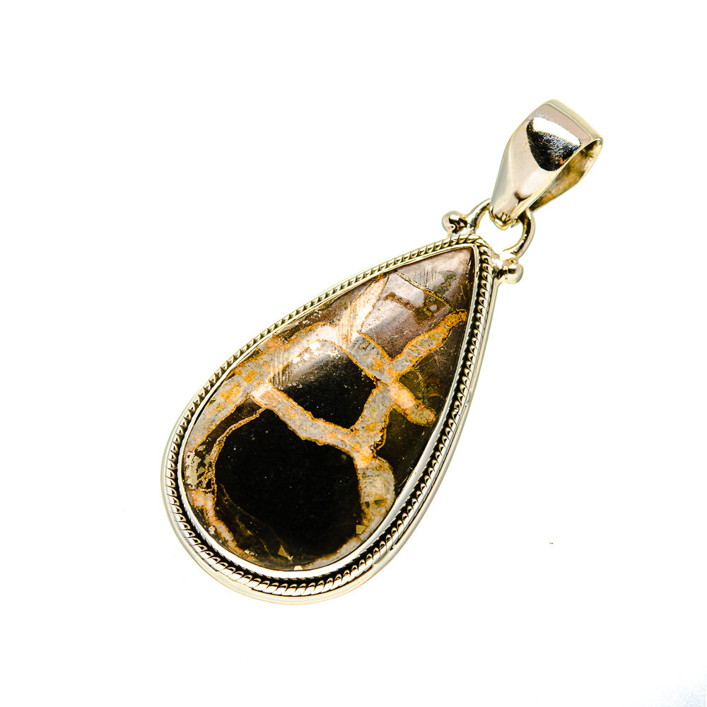 Septarian Geode Pendants handcrafted by Anasilvercos - PD750698