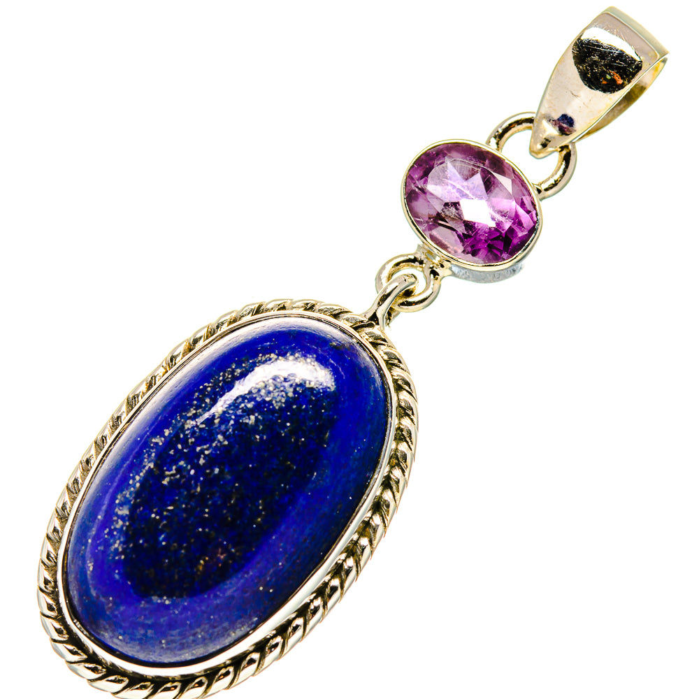 Lapis Lazuli Pendants handcrafted by Anasilvercos - PD750759