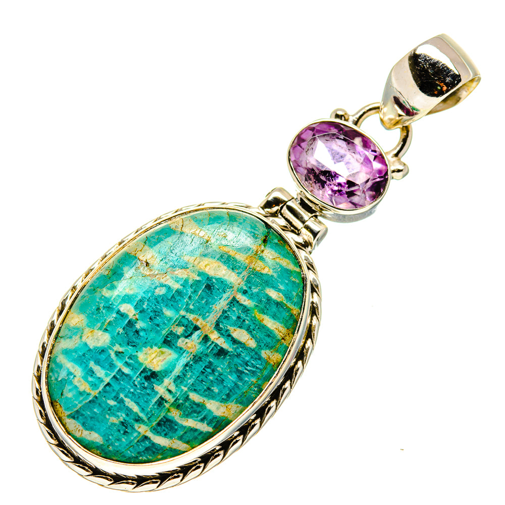Amazonite Pendants handcrafted by Anasilvercos - PD750783