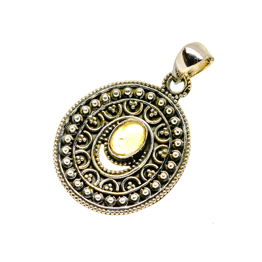 Ethiopian Opal Pendants handcrafted by Anasilvercos - PD750864