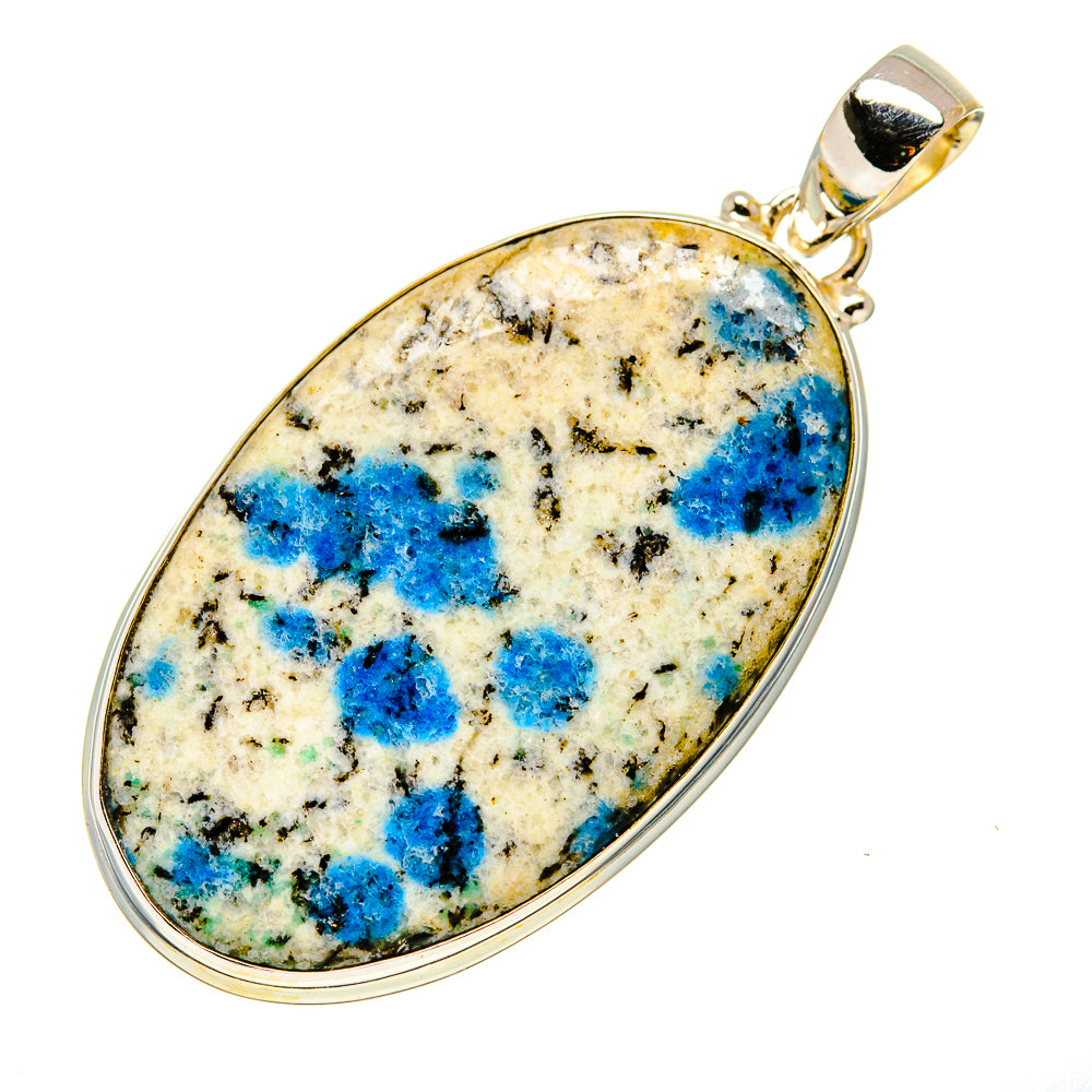 K2 Blue Azurite Pendants handcrafted by Anasilvercos - PD750909