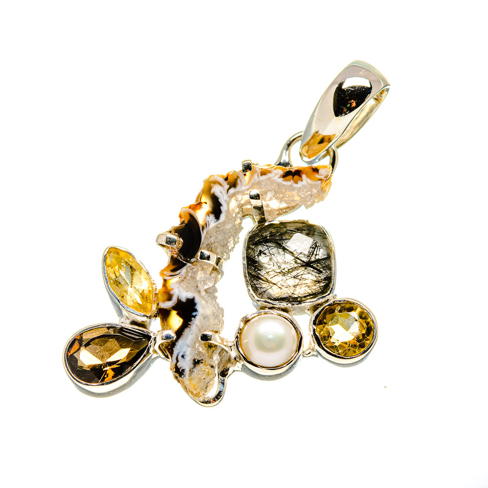 Occo Geode Pendants handcrafted by Anasilvercos - PD750915