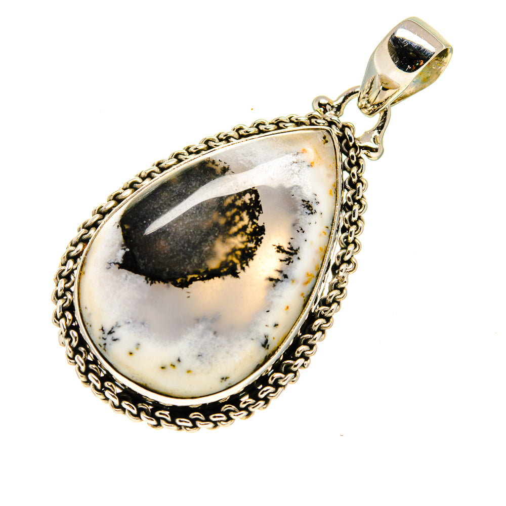 Dendritic Opal Pendants handcrafted by Anasilvercos - PD750948