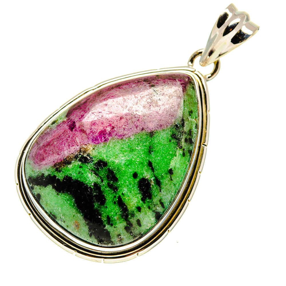 Ruby Fuchsite Pendants handcrafted by Anasilvercos - PD750960