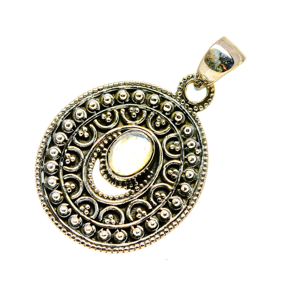 Ethiopian Opal Pendants handcrafted by Anasilvercos - PD751015