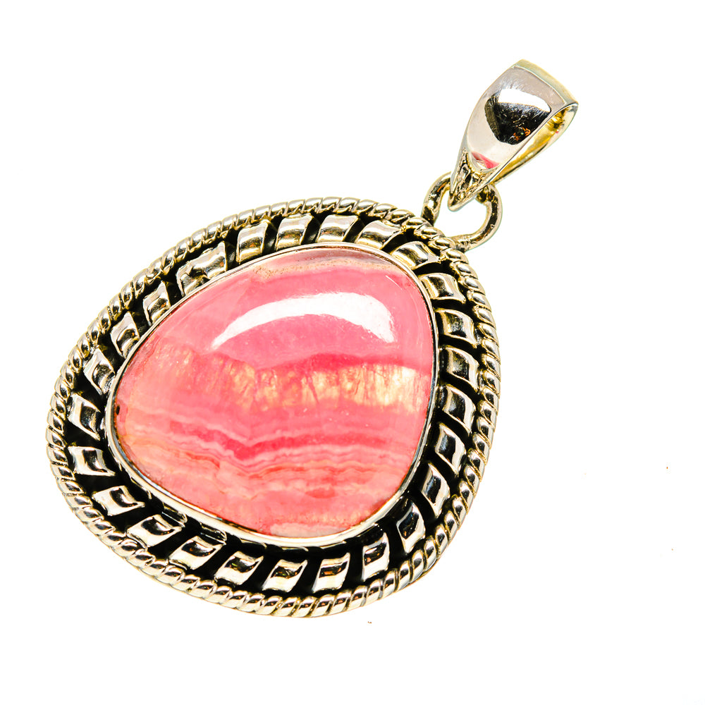 Rhodochrosite Pendants handcrafted by Anasilvercos - PD751018