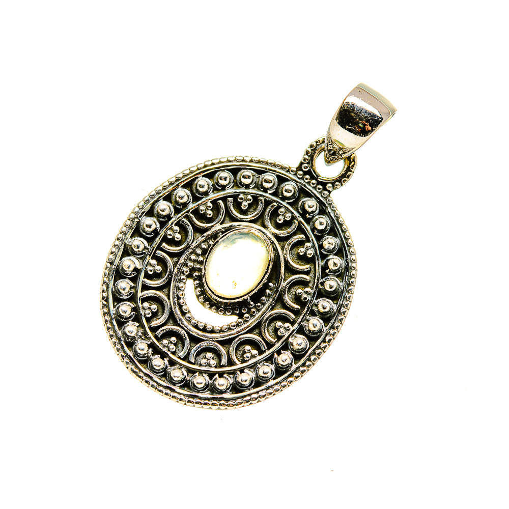 Ethiopian Opal Pendants handcrafted by Anasilvercos - PD751219