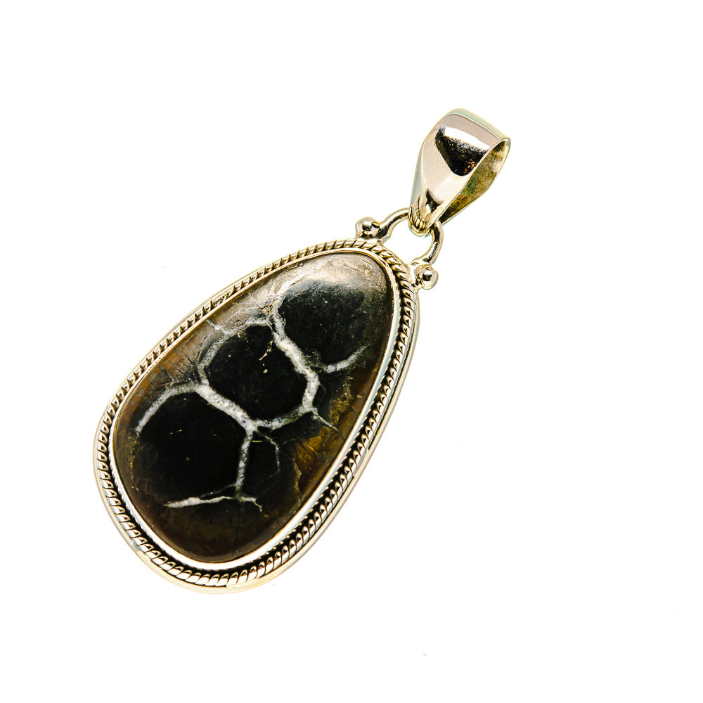 Septarian Geode Pendants handcrafted by Anasilvercos - PD751228