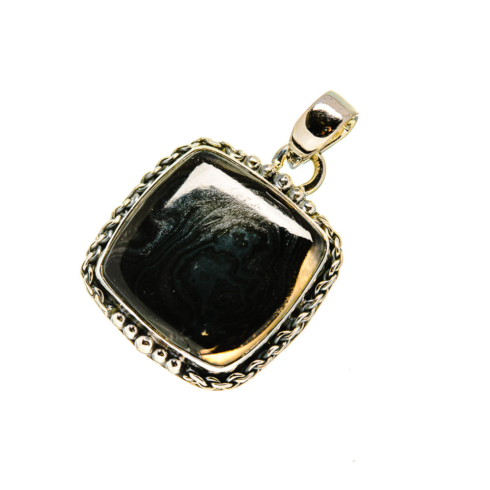 Psilomelane Pendants handcrafted by Anasilvercos - PD751242