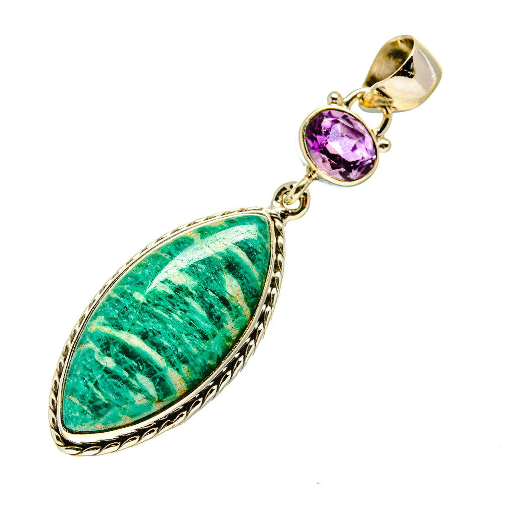 Amazonite Pendants handcrafted by Anasilvercos - PD751292