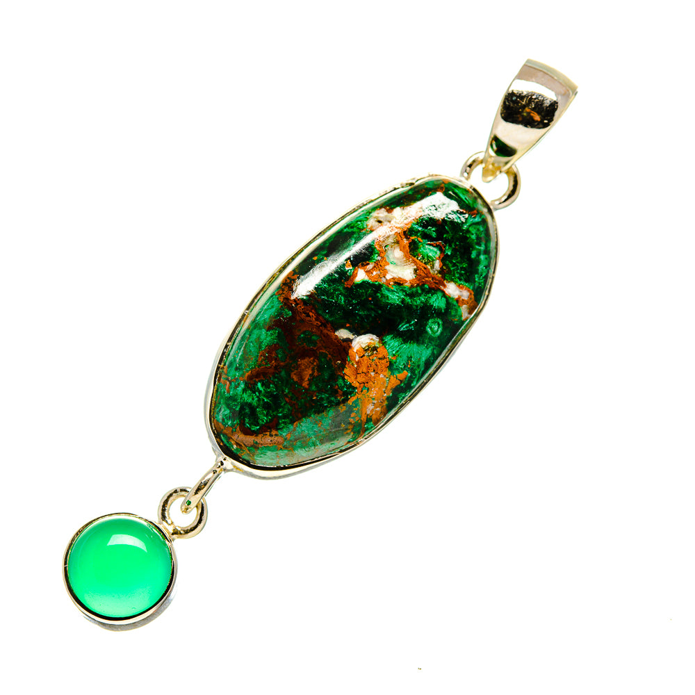 Chrysocolla Pendants handcrafted by Anasilvercos - PD751294