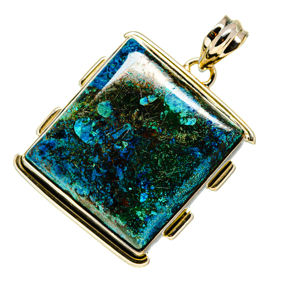 Chrysocolla Pendants handcrafted by Anasilvercos - PD751305