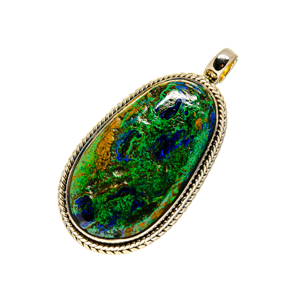 Chrysocolla Pendants handcrafted by Anasilvercos - PD751309