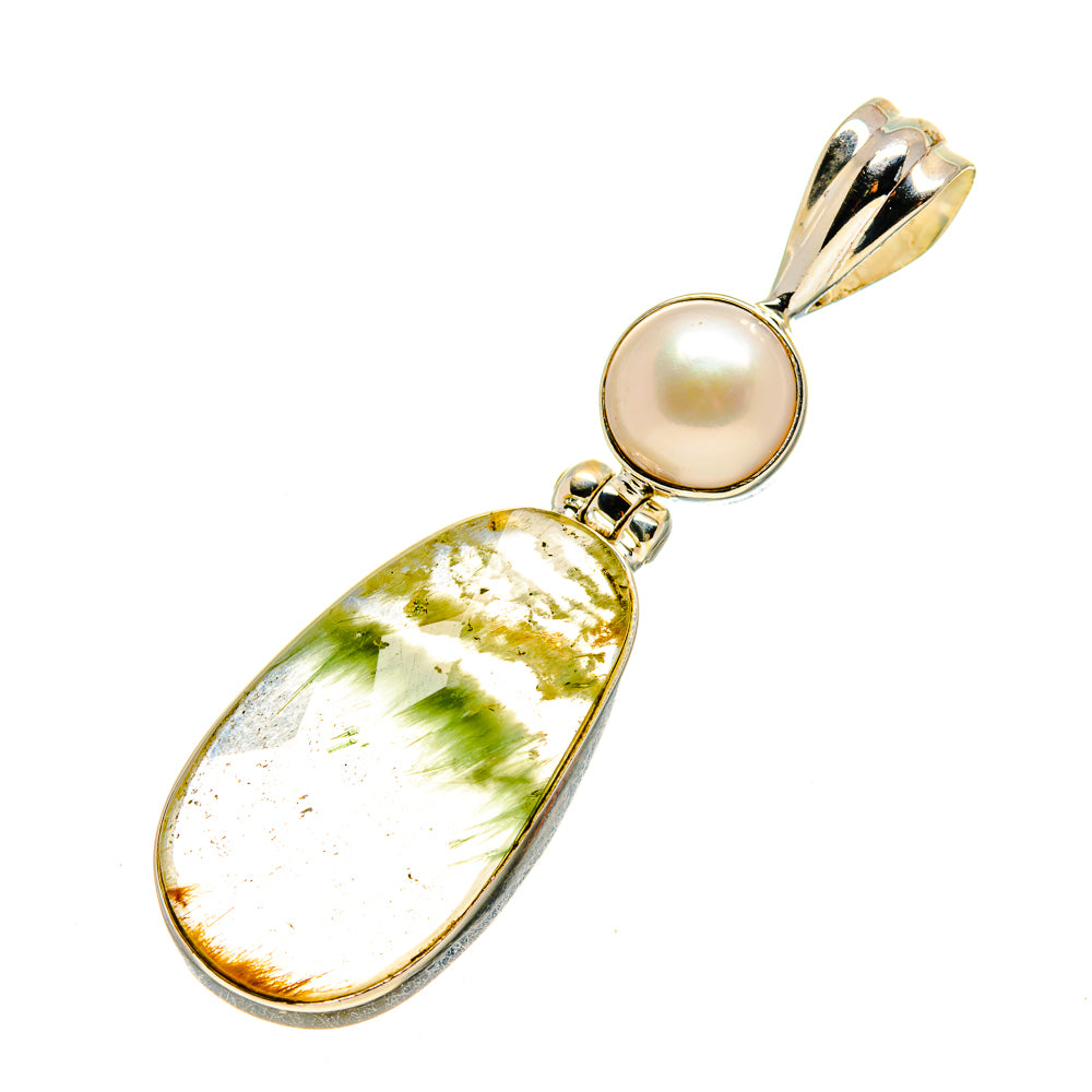 Green Fluorite Pendants handcrafted by Anasilvercos - PD751395