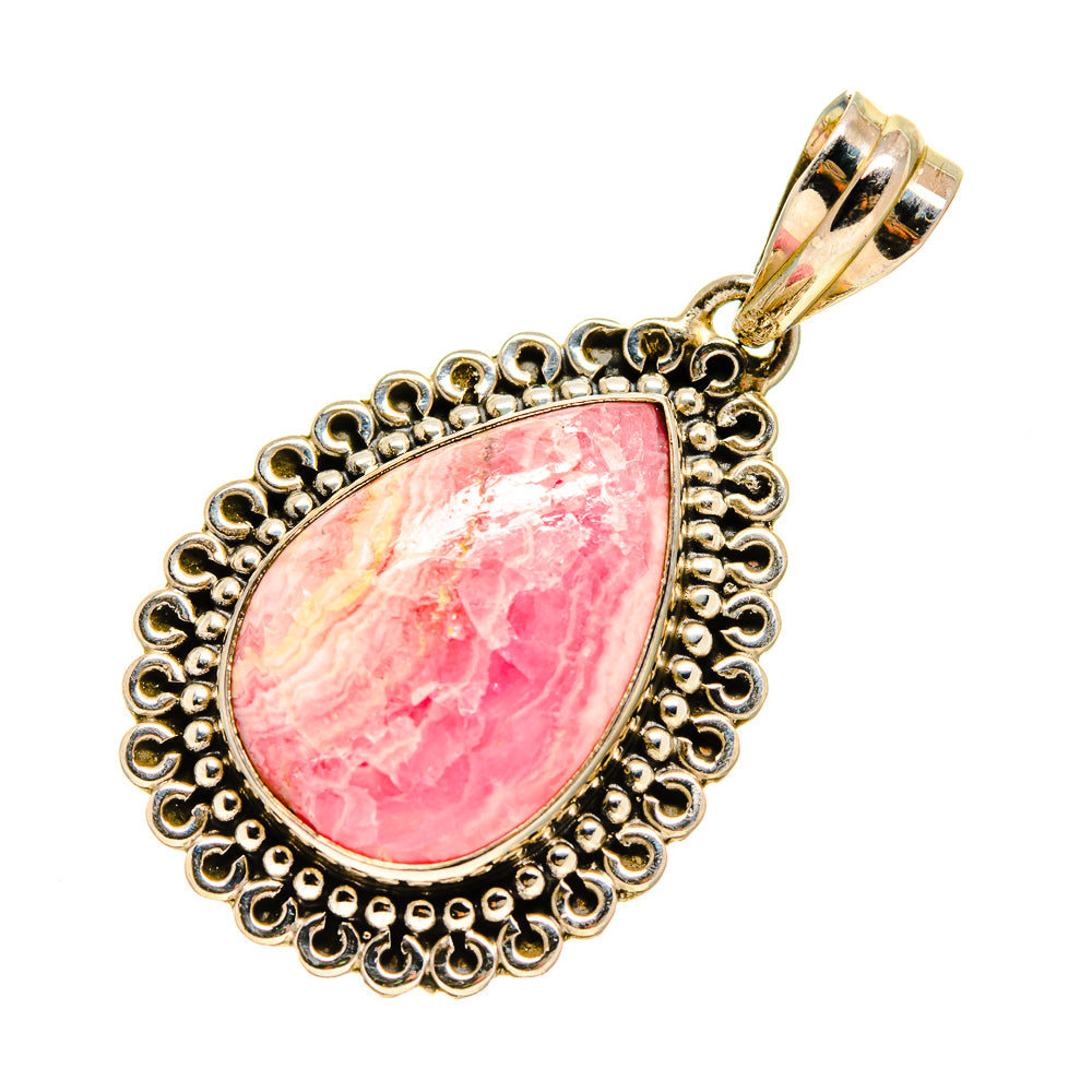 Rhodochrosite Pendants handcrafted by Anasilvercos - PD751460