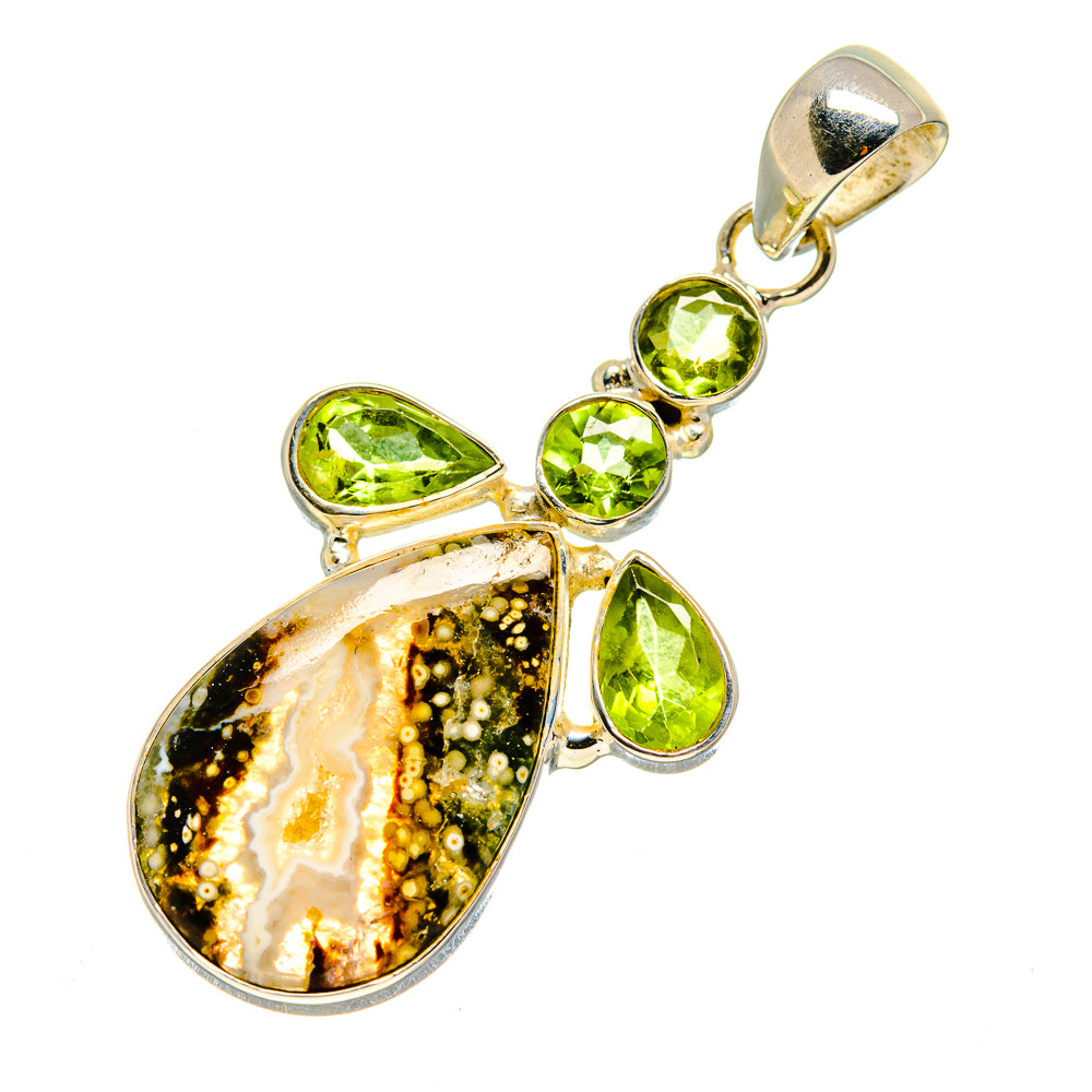 Ocean Jasper Pendants handcrafted by Anasilvercos - PD751560