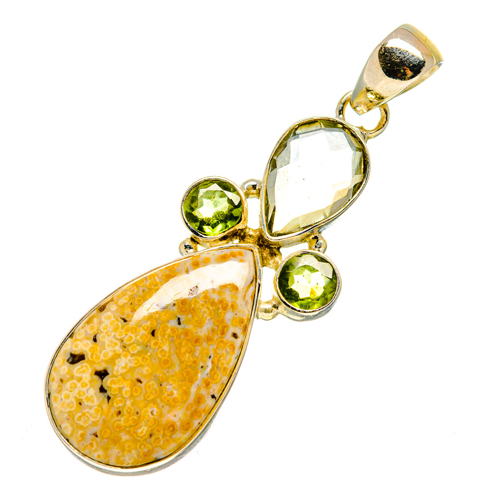 Ocean Jasper Pendants handcrafted by Anasilvercos - PD751562