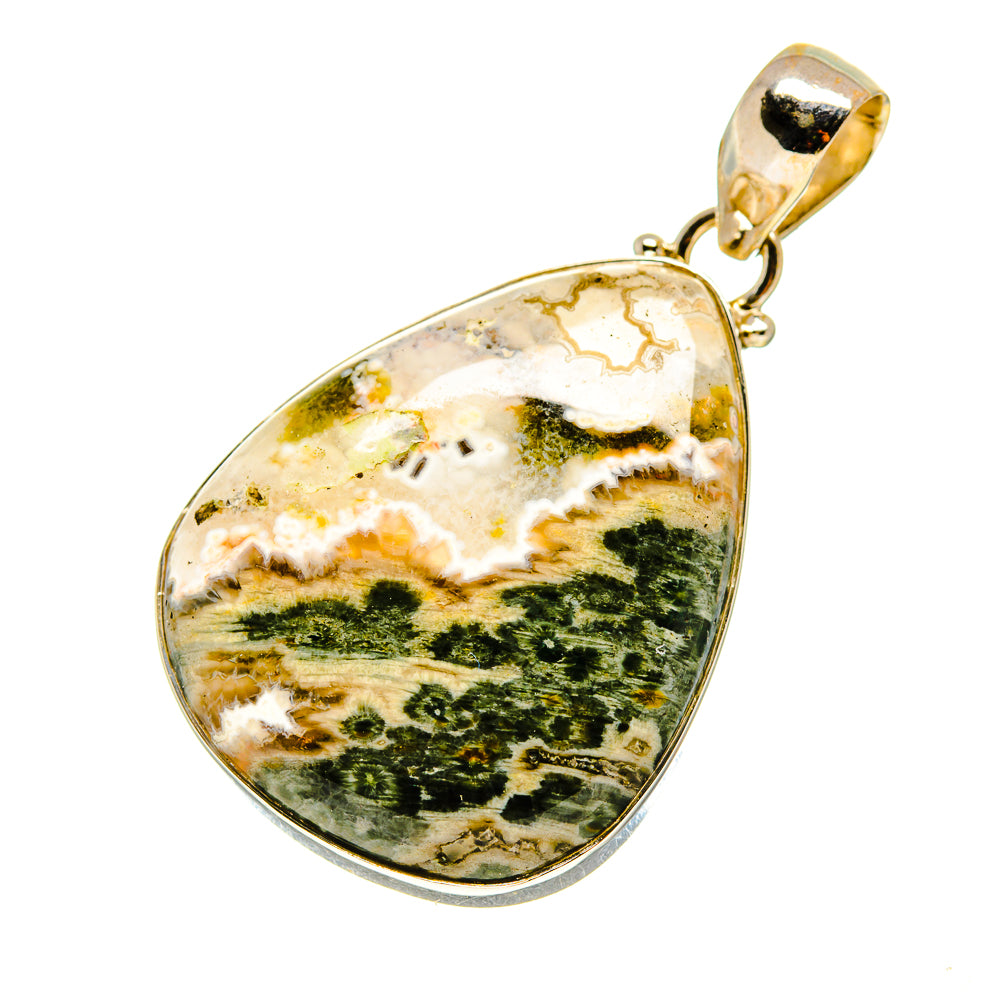 Ocean Jasper Pendants handcrafted by Anasilvercos - PD751606