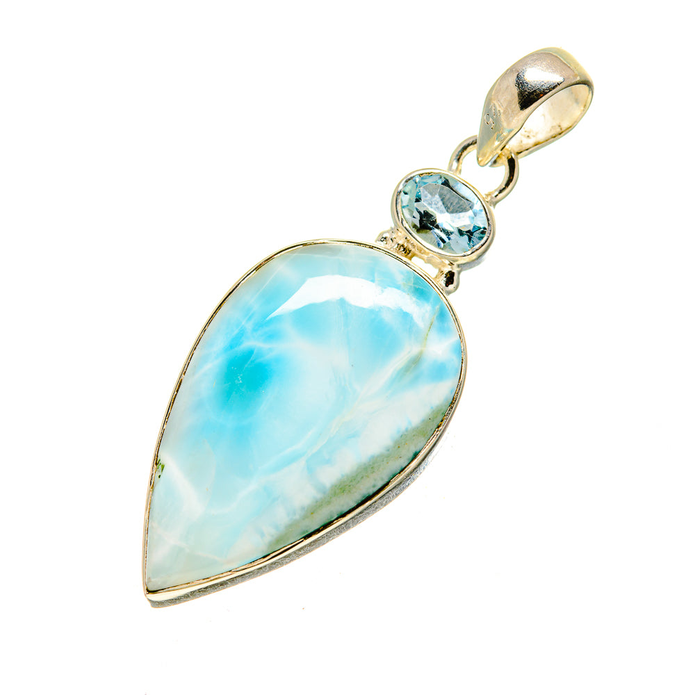 Larimar Pendants handcrafted by Anasilvercos - PD751616